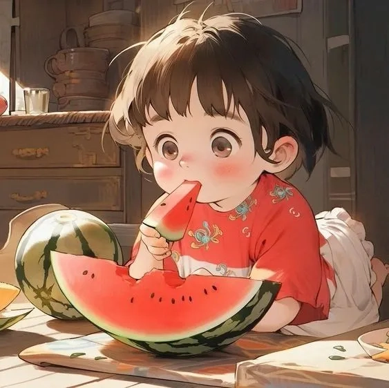 Hình nền cute dưa hấu giúp làm mới không gian điện thoại