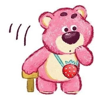 Gấu bông Lotso ngọt ngào và dễ thương với phong cách riêng