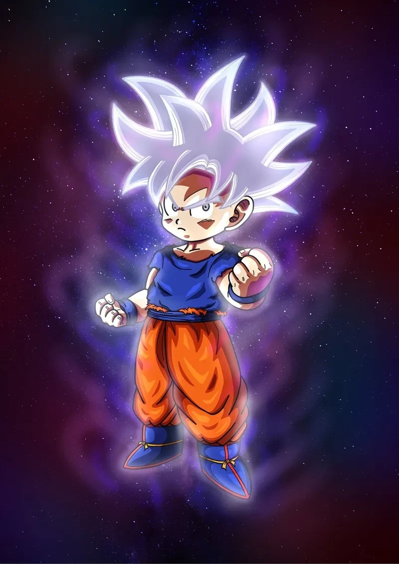 Hình nền Goku giúp bạn hòa mình vào thế giới mạnh mẽ và huyền bí