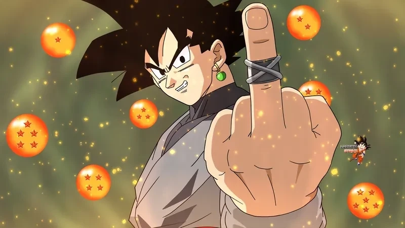 Hình nền Goku ngầu thể hiện phong cách mạnh mẽ và độc đáo