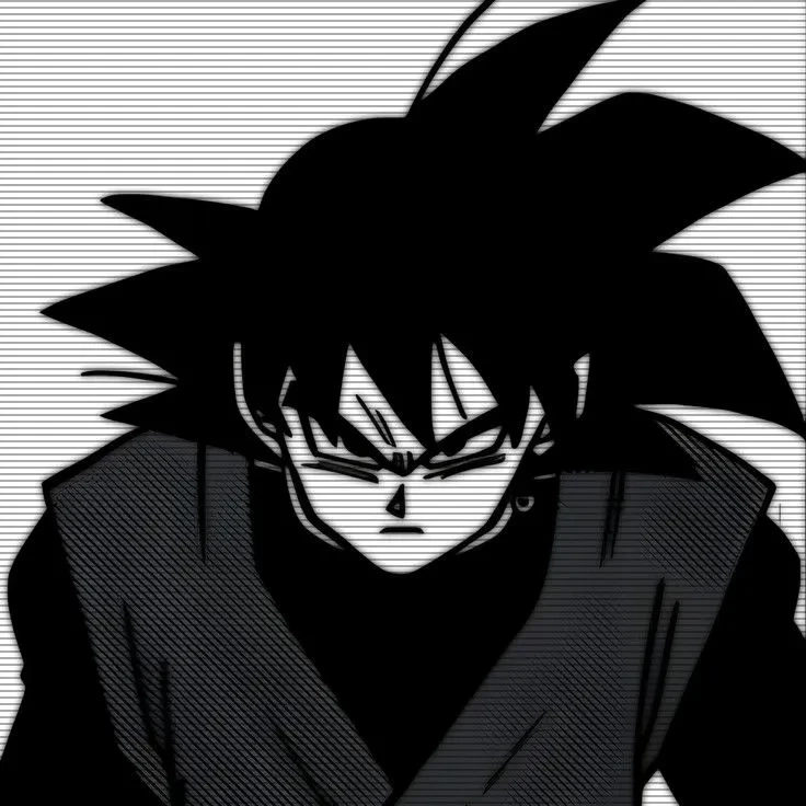 Hình nền Black Goku mang đậm vẻ quyền lực và huyền bí