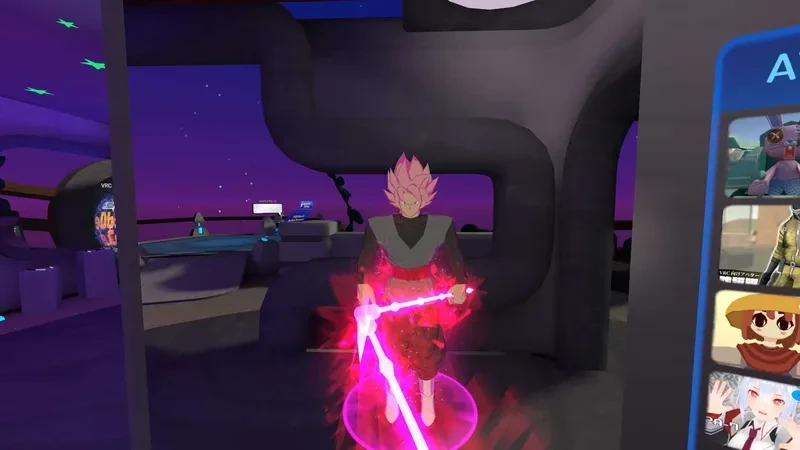 Hình Goku Black thể hiện phong cách và khí chất mạnh mẽ