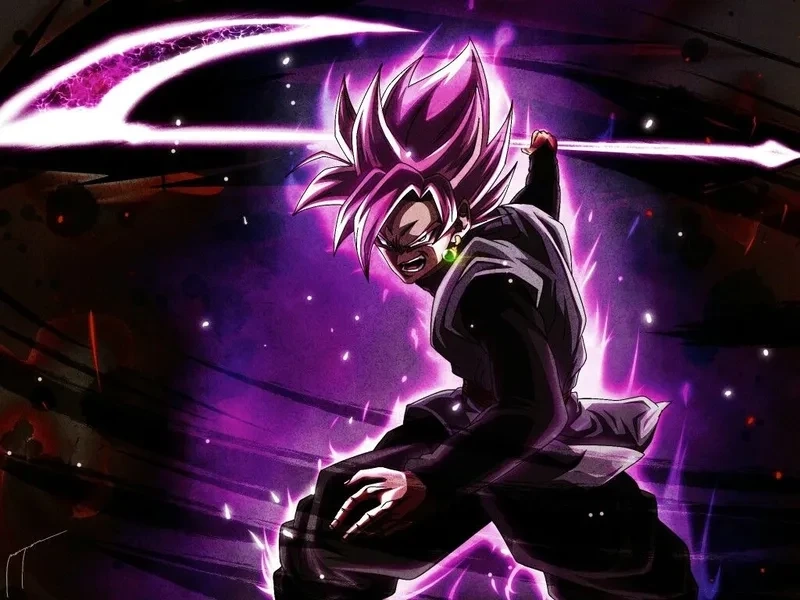 Hình Black Goku là sự kết hợp hoàn hảo giữa sự tối tăm và sức mạnh
