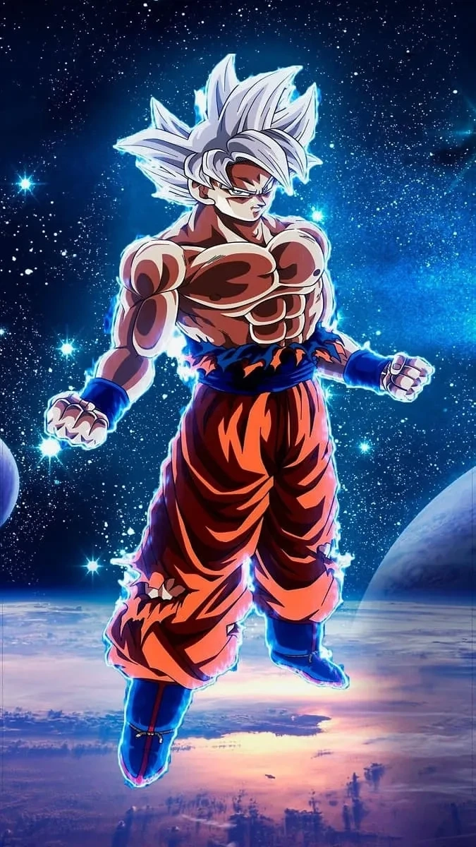 Hình nền Goku 4K mang lại sức mạnh và sự mạnh mẽ cho màn hình