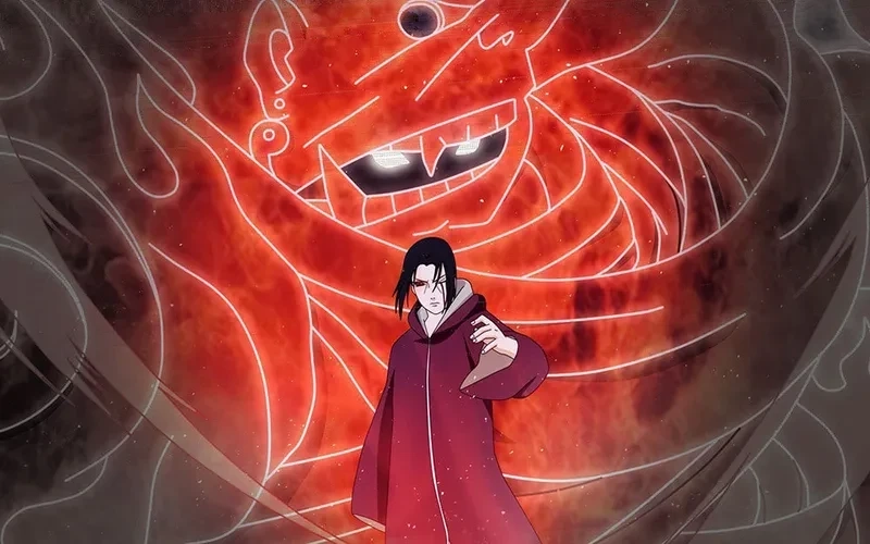 Itachi avatar với phong cách mạnh mẽ, đầy uy nghi