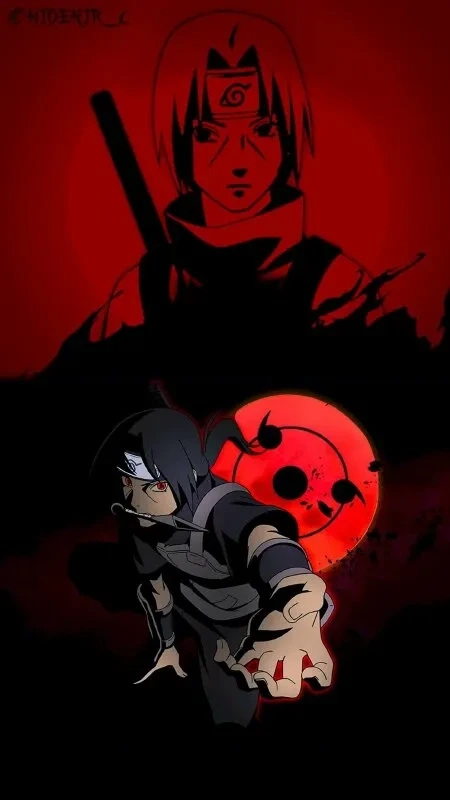 Hình nền Itachi mạnh mẽ, huyền bí, đầy sức hấp dẫn