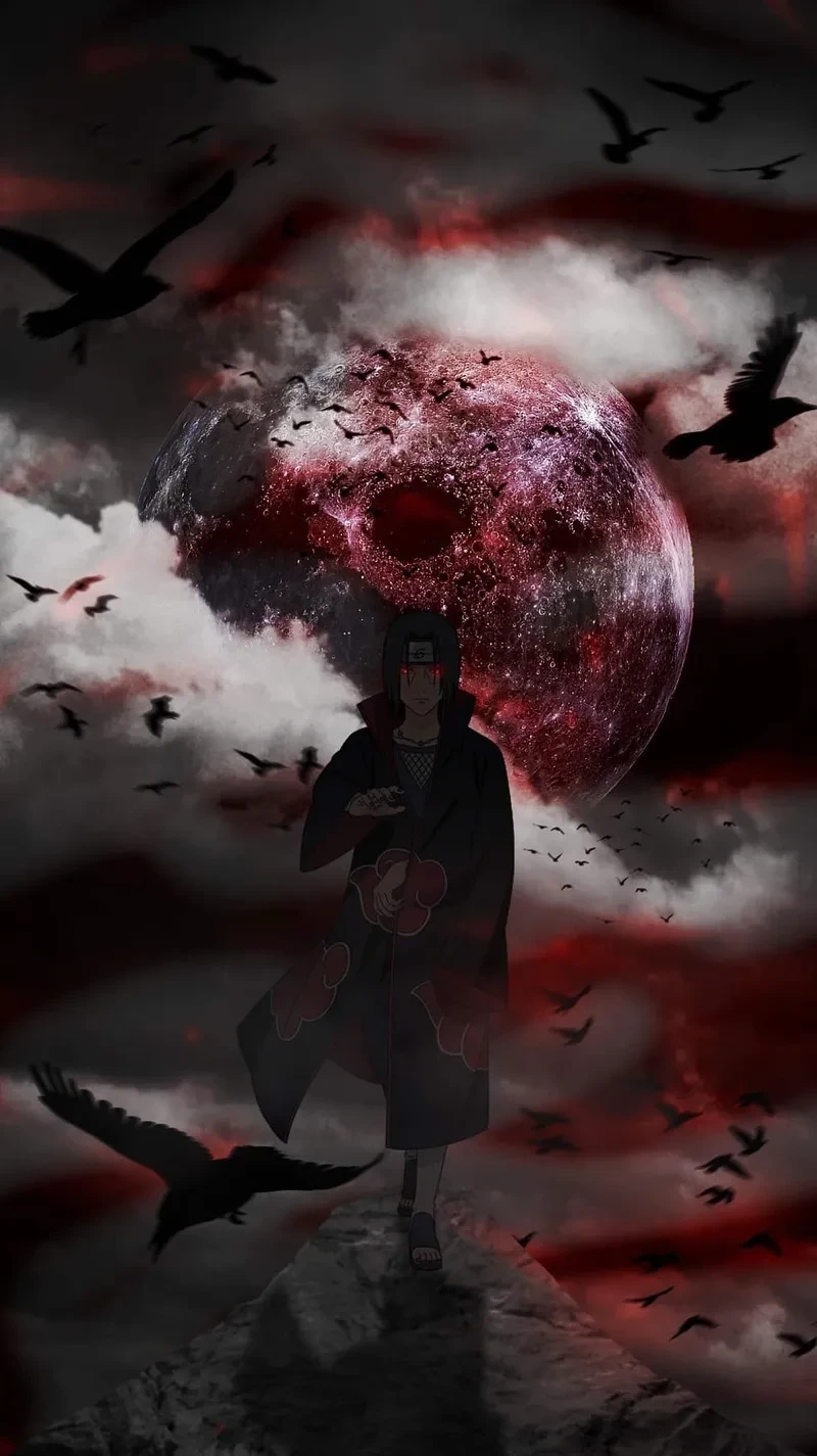 Hình Itachi chibi dễ thương với vẻ ngoài ngộ nghĩnh và đáng yêu