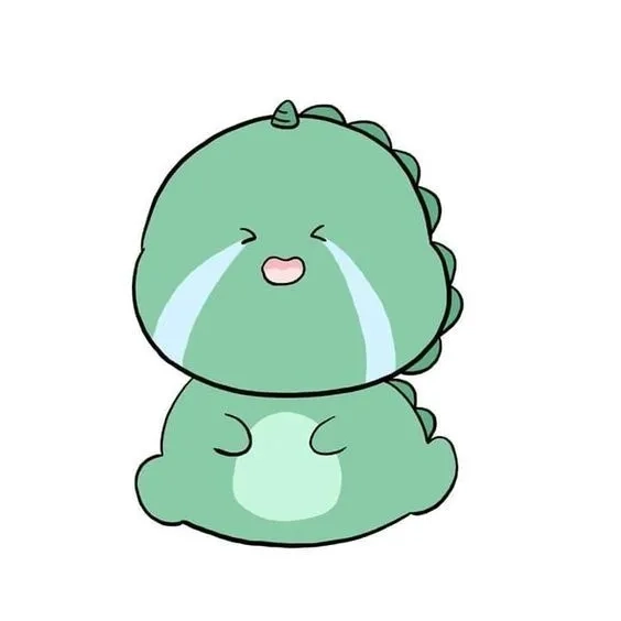 Hình nền chibi avatar khủng long tạo hình dễ thương và vui nhộn