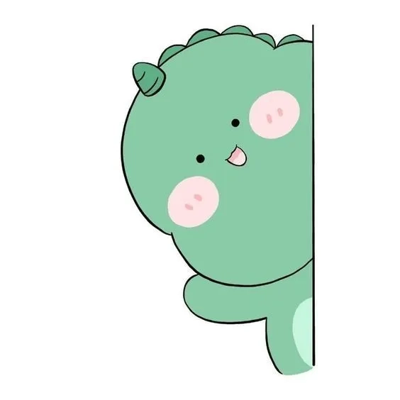 Ảnh đại diện khủng long cute tạo không gian dễ chịu, tươi mới