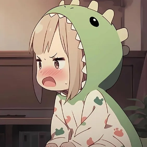 Nền khủng long cute mang lại vẻ dễ thương, ngộ nghĩnh cho màn hình