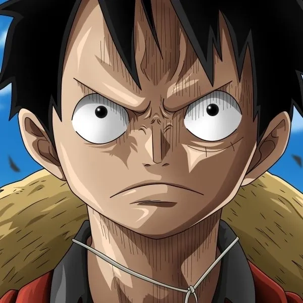 Hình avatar Luffy mang đến sự mạnh mẽ và đầy năng lượng cho người dùng