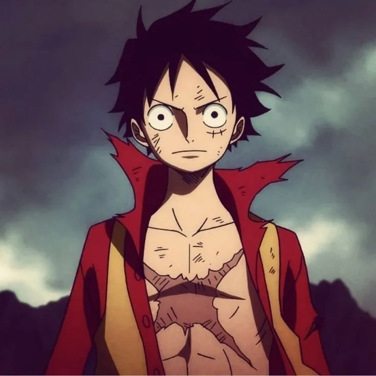 Avatar Luffy Gear 5 dễ thương với biểu cảm mạnh mẽ nhưng đầy ngọt ngào