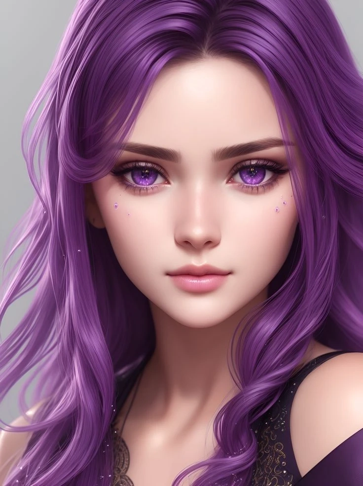 Hình ảnh màu tím cute mang đến vẻ đẹp dịu dàng và ngọt ngào