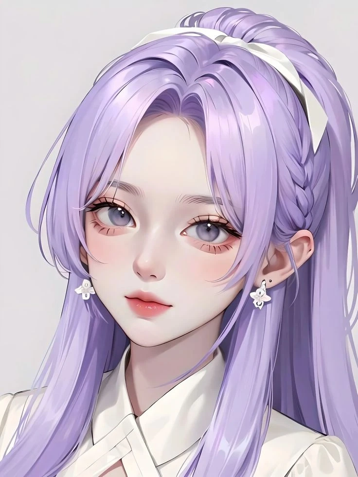 Ảnh avatar màu tím tạo ấn tượng mạnh mẽ với sắc màu tươi mới