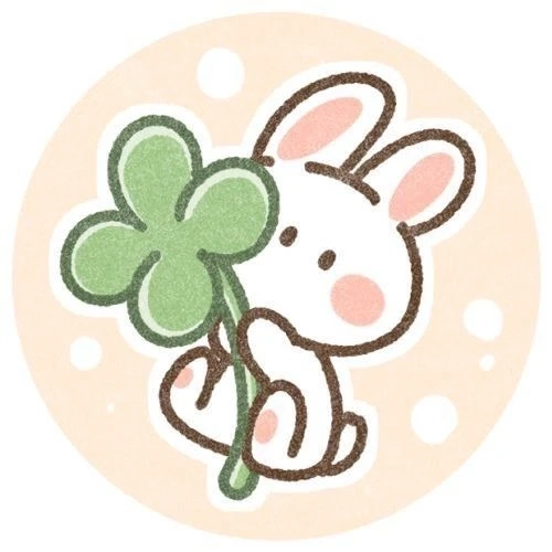 Hình nền cute cỏ 4 lá tạo không gian dễ thương và may mắn cho người sử dụng