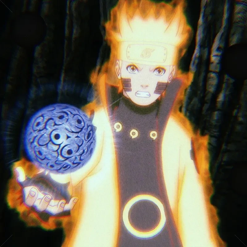 Hình Naruto Lục Đạo ngầu với phong thái mạnh mẽ và tự tin