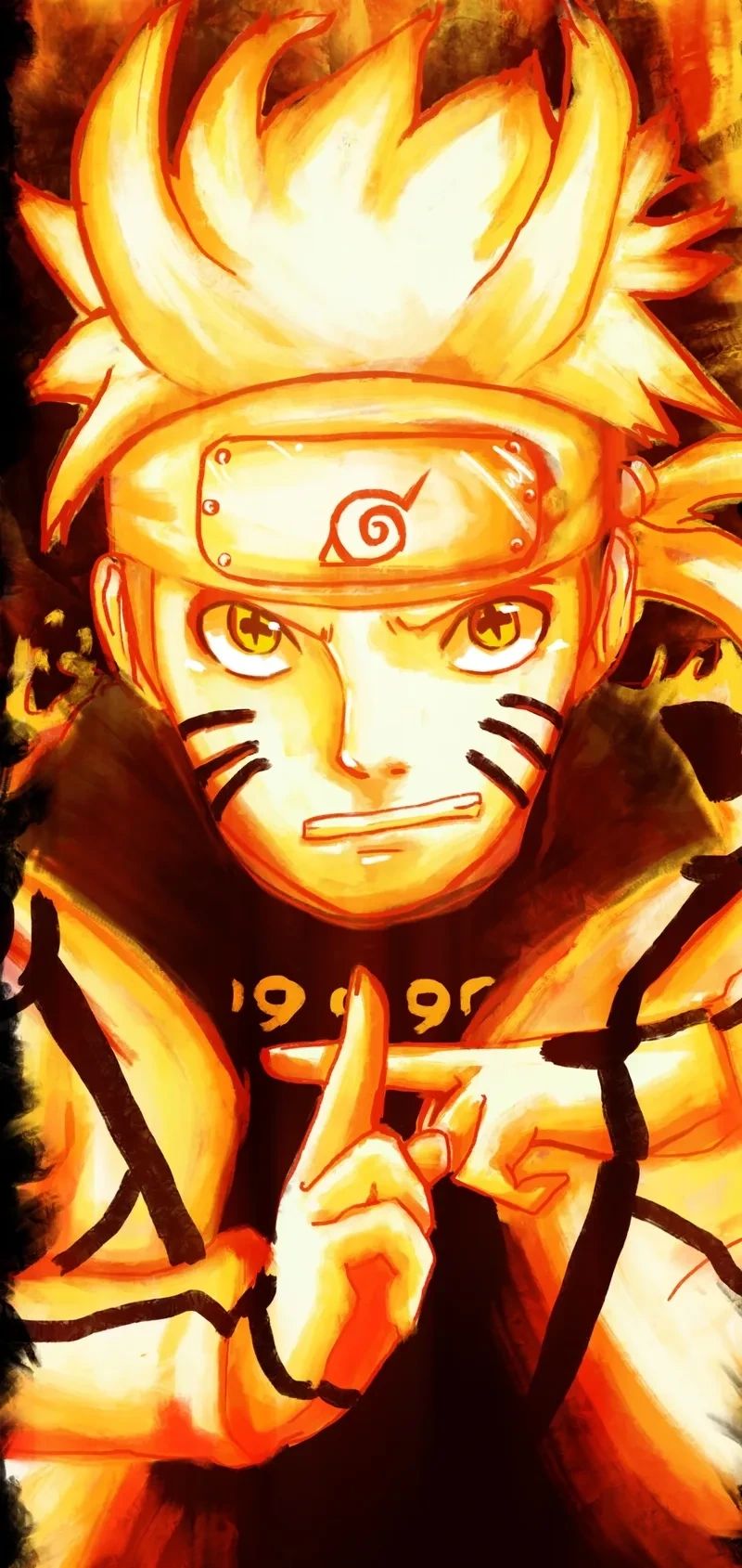 Hình Naruto Lục Đạo Tiên Nhân với sức mạnh hài hòa và uy nghiêm