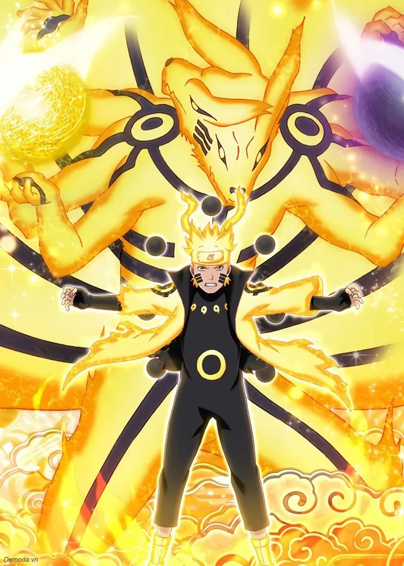 Mô hình Naruto Cửu Vĩ đẹp mắt, phù hợp cho fan sưu tầm anime