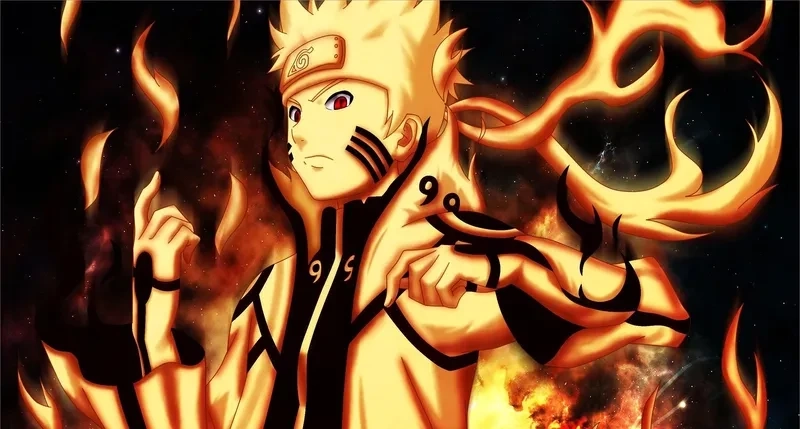 Naruto Cửu Vĩ hình tối thượng thể hiện sự mạnh mẽ và vượt trội
