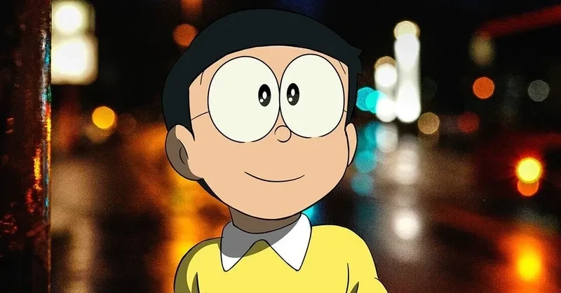Doraemon và Nobita cute trong khoảnh khắc vui nhộn, đáng yêu