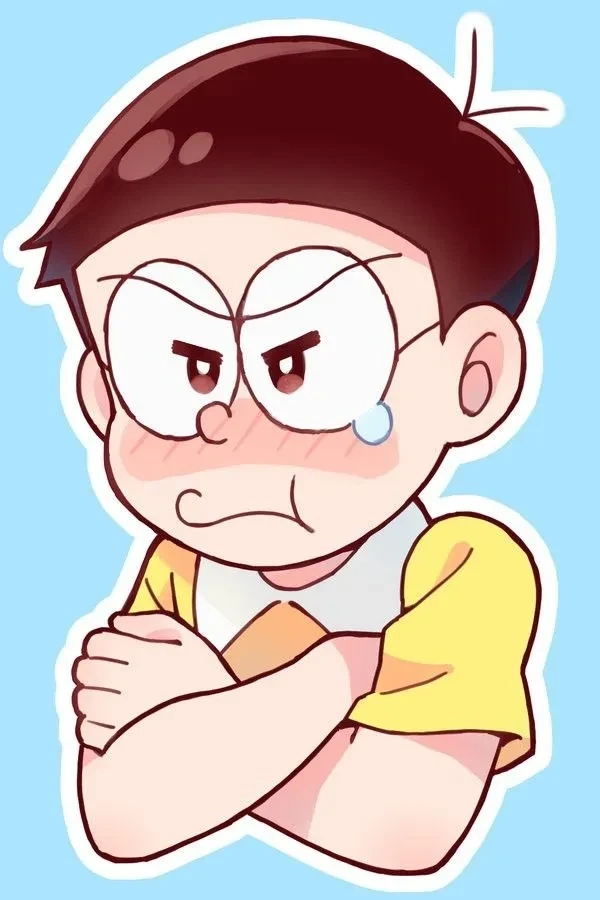 Ảnh Doraemon và Nobita ngầu với tạo dáng ấn tượng, thu hút người xem