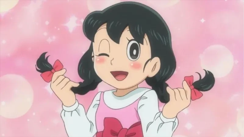 Hình Nobita Xuka cùng nhau trong những khoảnh khắc dễ thương
