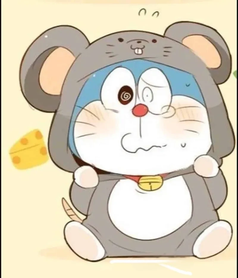 Hình Nobita đẹp với nét vẽ sinh động, phù hợp cho fan sưu tầm