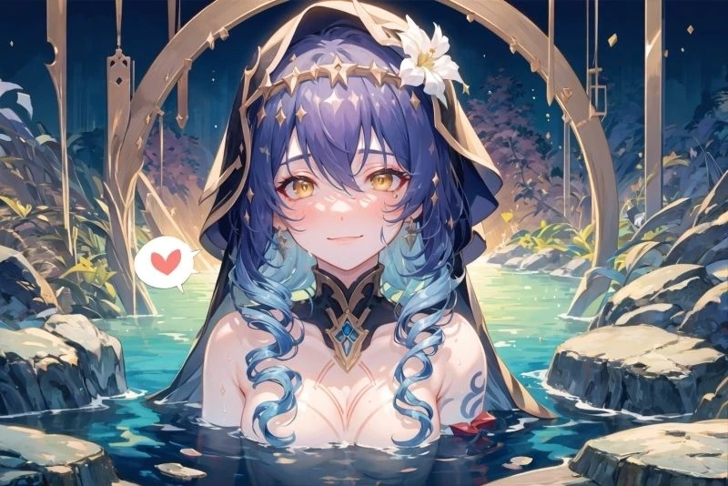 Avatar nữ cute dễ thương thể hiện sự ngọt ngào và dễ mến trong không gian