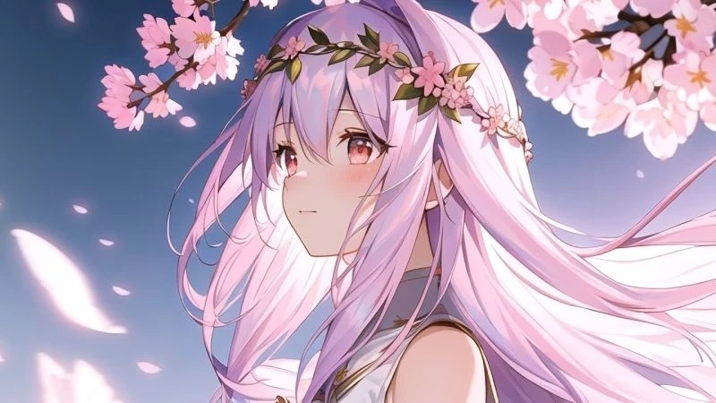 Ảnh avatar anime nữ cute tạo không gian dễ thương và ngọt ngào