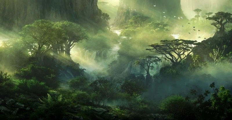 Avatar phong cảnh cute mang lại không gian nhẹ nhàng và đáng yêu