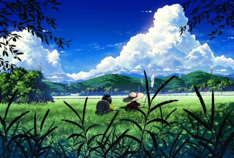 Ảnh nền phong cảnh anime mang đến vẻ đẹp sống động và sinh động
