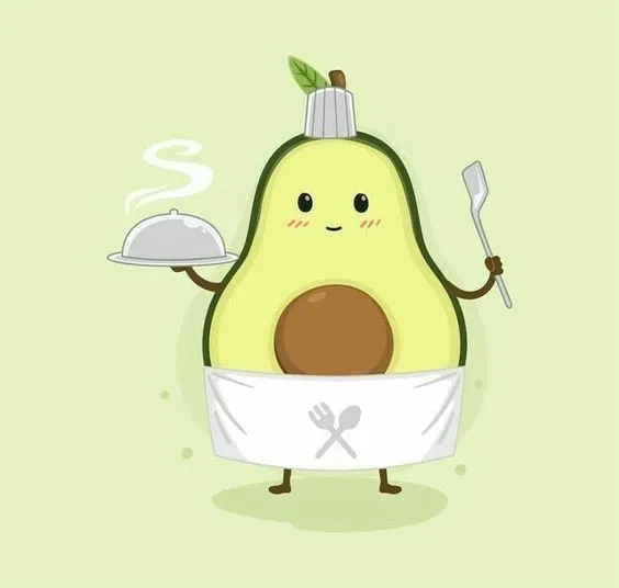 Dễ thương hình nền điện thoại trái bơ cute mang đến cảm giác vui tươi, dễ chịu