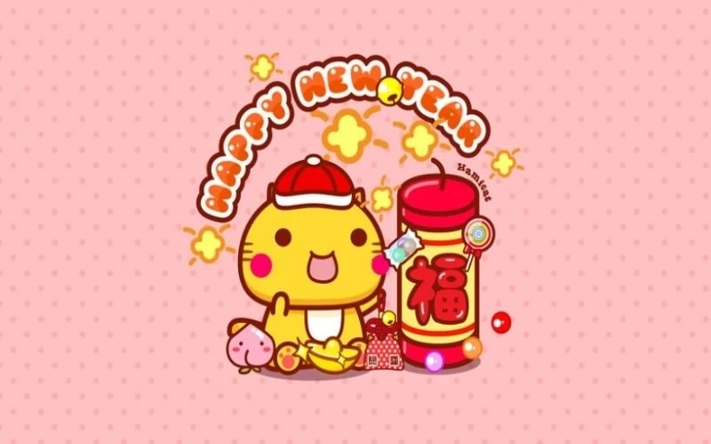 Avatar ngày tết cute tạo không khí ấm áp và đầy sắc xuân