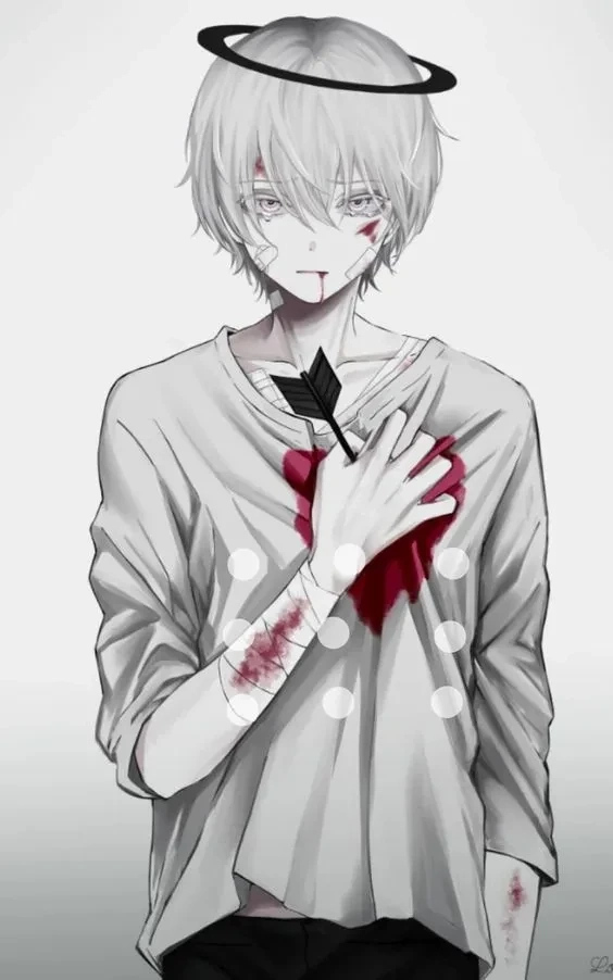 Hình nền thất tình anime thể hiện cảm xúc cô đơn sâu sắc
