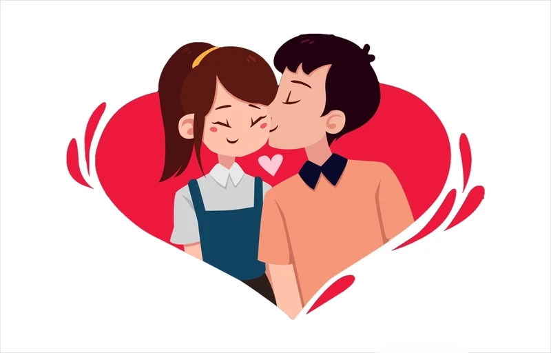Dễ thương hình nền tình yêu tạo không gian ấm áp và lãng mạn