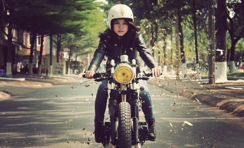 Xe cub độ đẹp cho nữ với thiết kế tinh tế và sang trọng