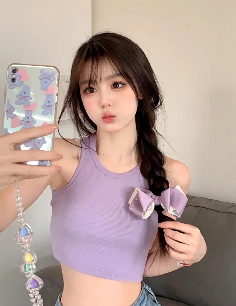 Hình ảnh gái cute toát lên sự tươi tắn và dễ thương tự nhiên