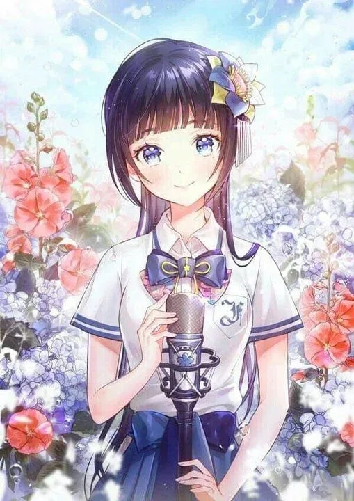 Ảnh đại diện nữ anime đẹp làm nổi bật tính cách dễ thương