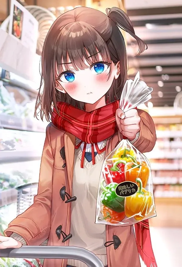 Hình đại diện nữ chibi tạo không gian vui vẻ và tươi mới
