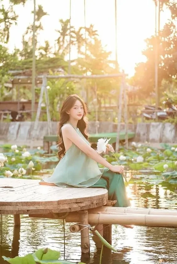 Hình nền gái quê chất lượng cao thể hiện vẻ đẹp tự nhiên và dịu dàng