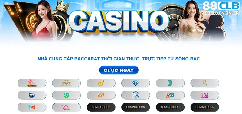 Sảnh casino trực tuyến kịch tính độc đáo