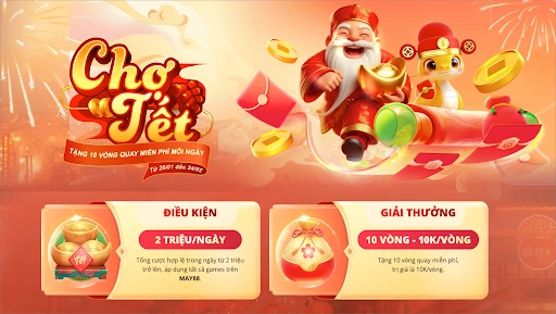 Sự kiện chợ tết tại nhà cái Hitclub