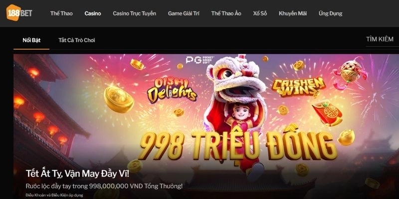 188BET liên tục cung cấp các ưu đãi hấp dẫn cho game Tài Xỉu