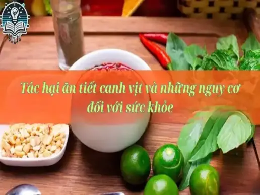 Tác hại ăn tiết canh vịt và những nguy cơ đối với sức khỏe