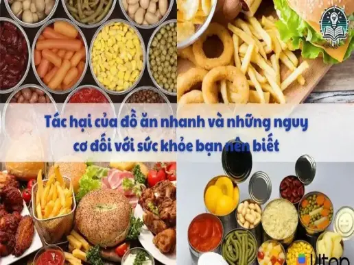 Tác hại của đồ ăn nhanh và những nguy cơ đối với sức khỏe bạn nên biết