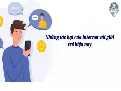 Những tác hại của internet với giới trẻ hiện nay