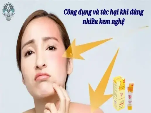 Những công dụng và tác hại khi dùng nhiều kem nghệ