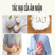 Tác hại của ăn mặn khiến thận quá tải nghiêm trọng