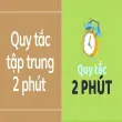 Quy tắc tập trung 2 phút cho người hay mất tập trung