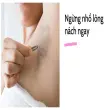 Tôi đã hối hận vì tác hại của việc nhổ lông nách sai cách